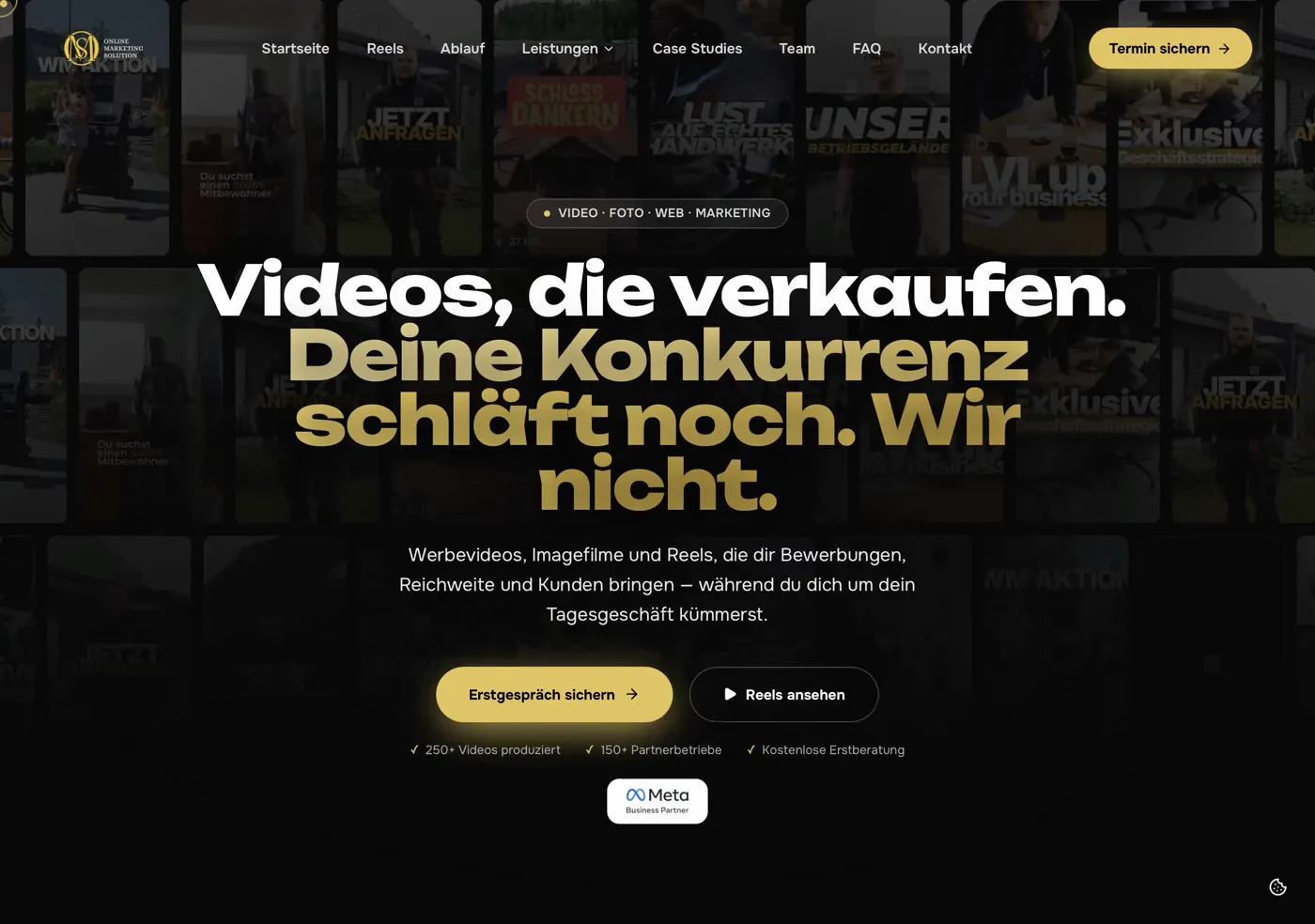 Website von OMS Partner